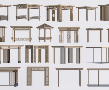 New Chinese Style Pavilion-ID:618843081