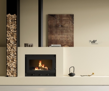 Modern Fireplace-ID:922442913