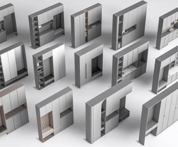 Modern Shoe Cabinet-ID:162713057