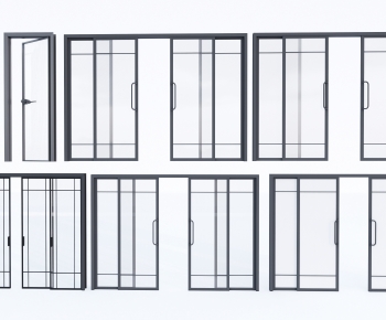 Modern Sliding Door-ID:936425927