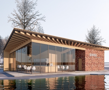 Modern Appearance Of Commercial Building-ID:818939251