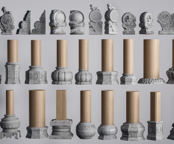 Chinese Style Column-ID:478499895