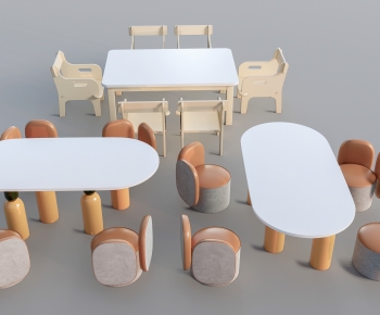 Modern Children's Table/chair-ID:206388958