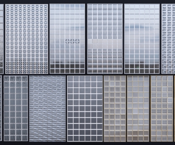 Modern Glass Screen Partition-ID:482503891