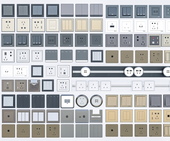 Modern Switch Socket Panel-ID:603612908