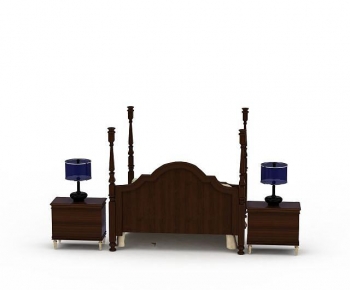 American Style Double Bed-ID:950294976
