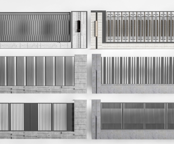 Modern Fence-ID:689371113