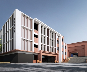 Modern Architecture Of Artistic Style-ID:924997095