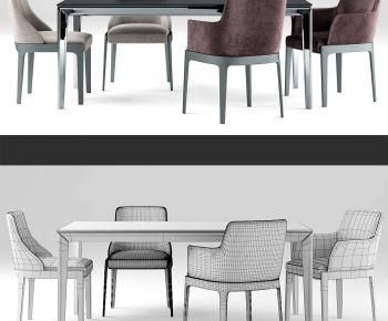 Modern Dining Table And Chairs-ID:195966017