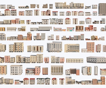 Modern Residential Building-ID:990534077