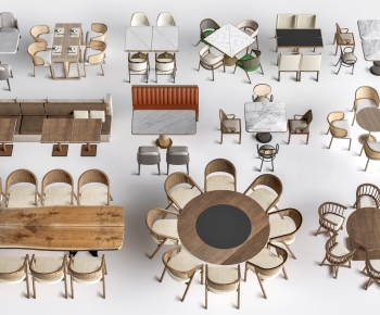 Modern Dining Table And Chairs-ID:404319828