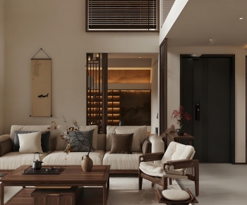 Modern A Living Room-ID:953000071