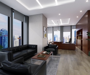 New Chinese Style Manager's Office-ID:833709284