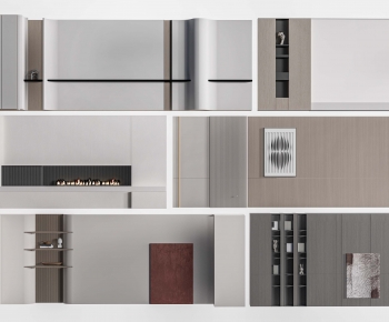 Modern TV Wall-ID:745774987