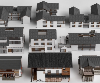 New Chinese Style Appearance Of Commercial Building-ID:171322117