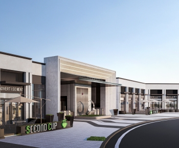 Modern Facade Element-ID:214619644