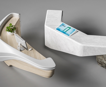 Modern Reception Desk-ID:581785923