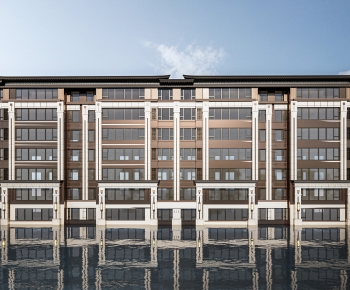 New Chinese Style Residential Building-ID:906537063