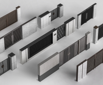 New Chinese Style Gate-ID:840735919