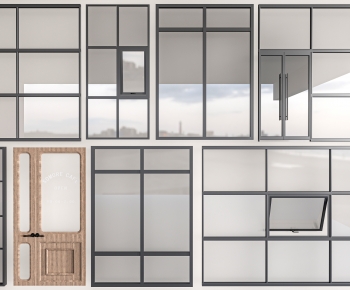 Modern Double Door-ID:174139984