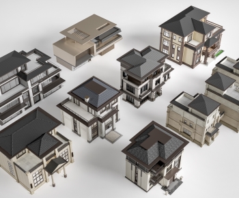 New Chinese Style Detached Villa-ID:892729893