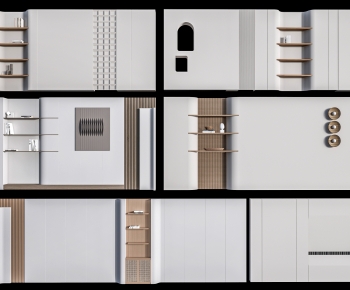 Modern TV Wall-ID:487560996