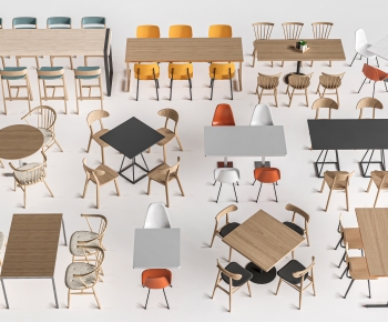 Modern Dining Table And Chairs-ID:344397076