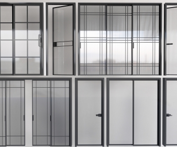 Modern Sliding Door-ID:619009975