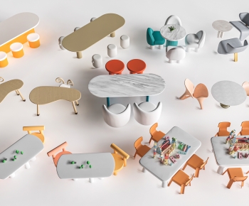Modern Children's Table/chair-ID:519526006