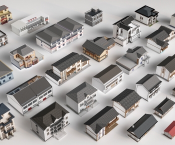 New Chinese Style Residential Building-ID:226982124