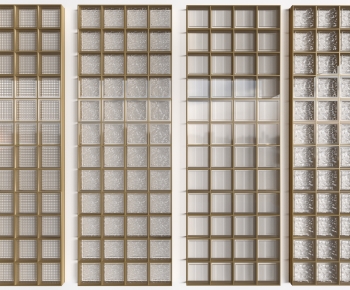 Modern Glass Screen Partition-ID:715152987