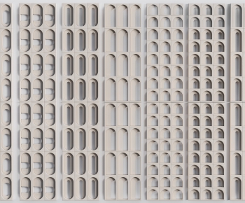 Modern Cement Brick Screen Partition-ID:255893959