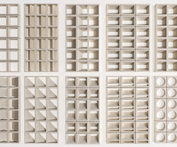 Modern Cement Brick Screen Partition-ID:632987024
