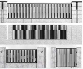 Modern Fence-ID:795656923