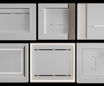 Modern Suspended Ceiling-ID:495549922