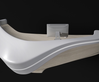 Modern Reception Desk-ID:758405926