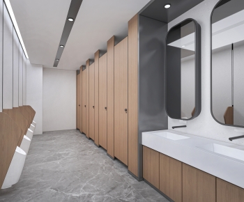 Modern Public Toilet-ID:609158994