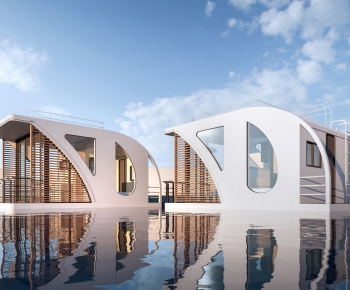 Modern Building Appearance-ID:807503942