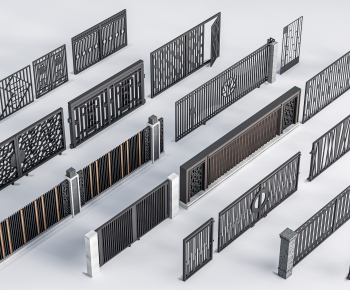 Modern Fence-ID:309010988