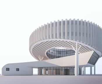 Modern Public Building-ID:340452919