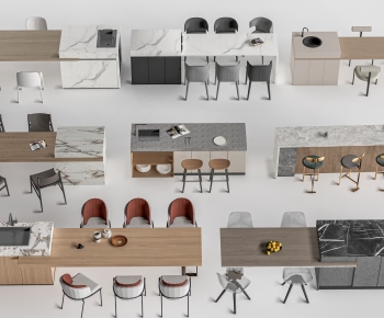 Modern Dining Table And Chairs-ID:950123077