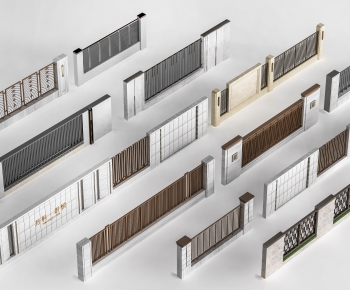 Modern Fence-ID:214828015