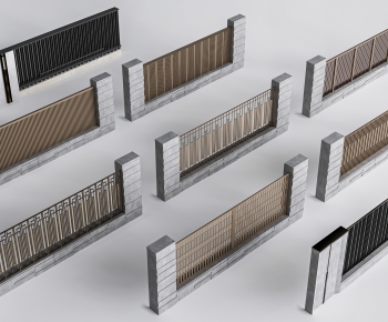 Modern Fence-ID:124779942