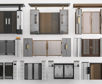 New Chinese Style Gate-ID:170726064