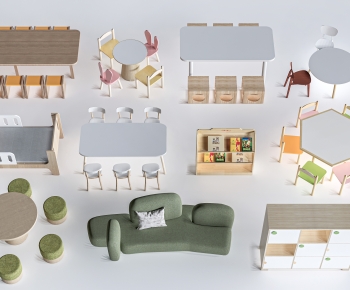 Modern Children's Table/chair-ID:144300944