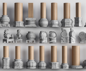 Chinese Style Column-ID:333385944
