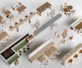 Modern Dining Table And Chairs-ID:543971066