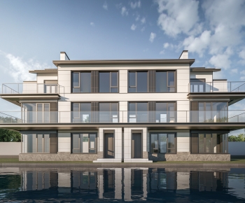 Modern Double Townhouse-ID:134540081