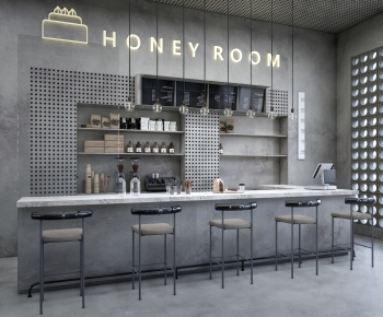 Modern Reception Desk-ID:354933985