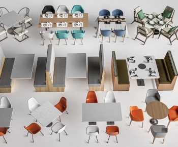 Modern Dining Table And Chairs-ID:657164109